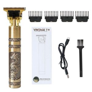 rechargeable vintage t9 hair cutting machine hair trimmer