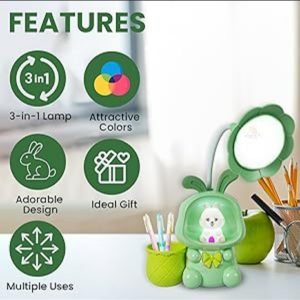 cute desk lamp with pen holder