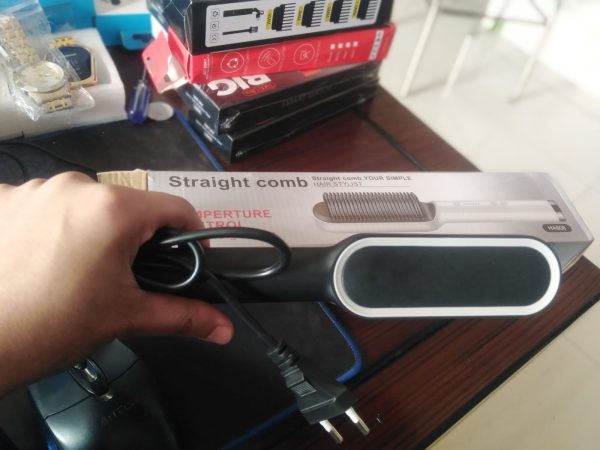 hair straightener styling comb