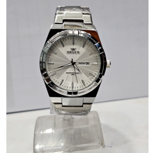 delux stainless steel digital original watch for men –