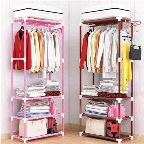 কাপড় রাখার রেক clothing stand ( মাল্টি কালার)