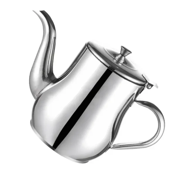 filter cooking oil pot kitchen large capacity 410ml stainless steel oil strainer pot container jug storage can