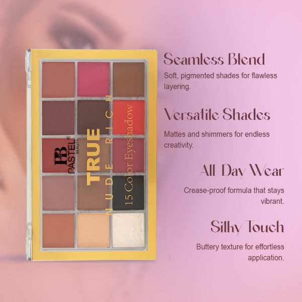 pastel beauty true nude rich eyeshadow
