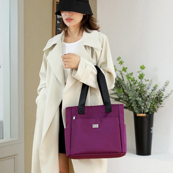 fashion shopping bag (purple)