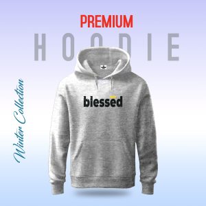 premium comfortable (blessed) winter hoodie