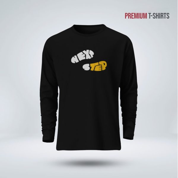 men's full sleeve (next step) t shirt