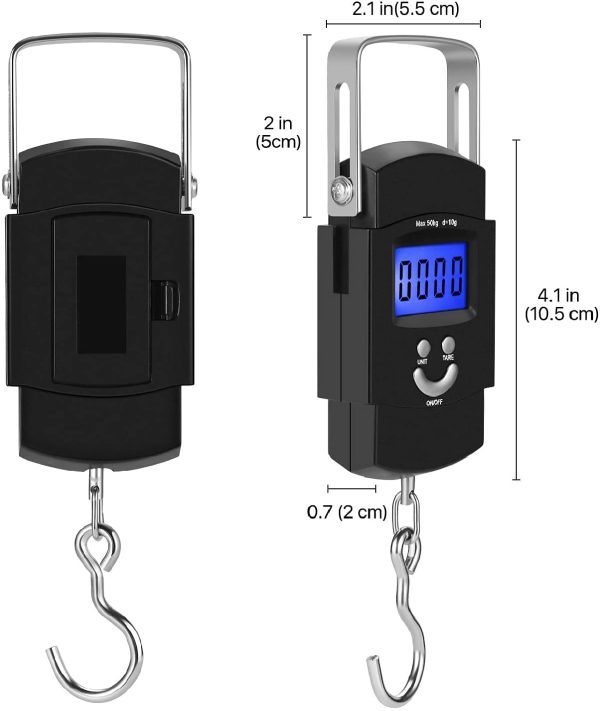 portable hook weighing machine digital