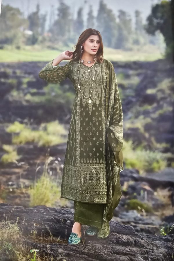 tamanna 100% premium cotton 3 piece