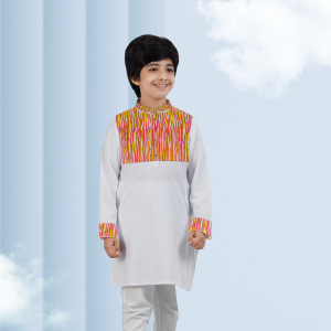 printed stylish panjabi for kids (2 to 16 years)