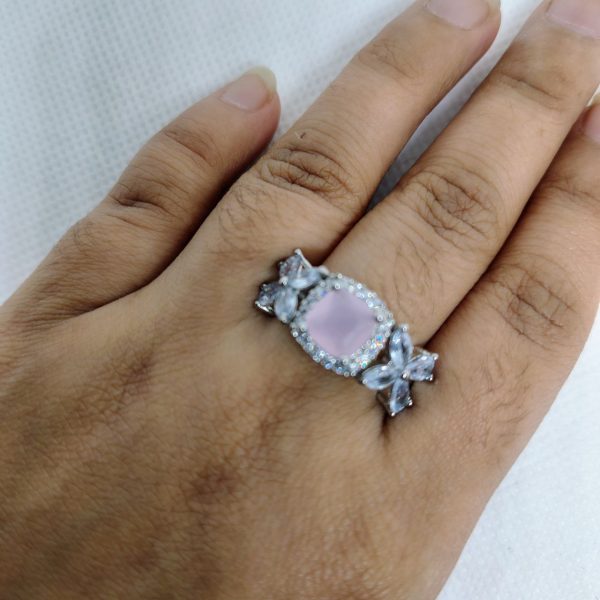 royal ruby blossom ring