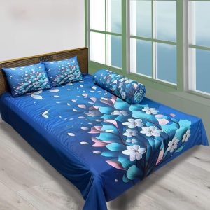 china premium 3d design bed sheet