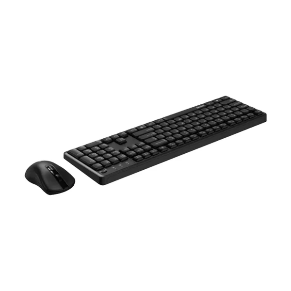 rapoo x2100 wireless keyboard & mouse combo – black