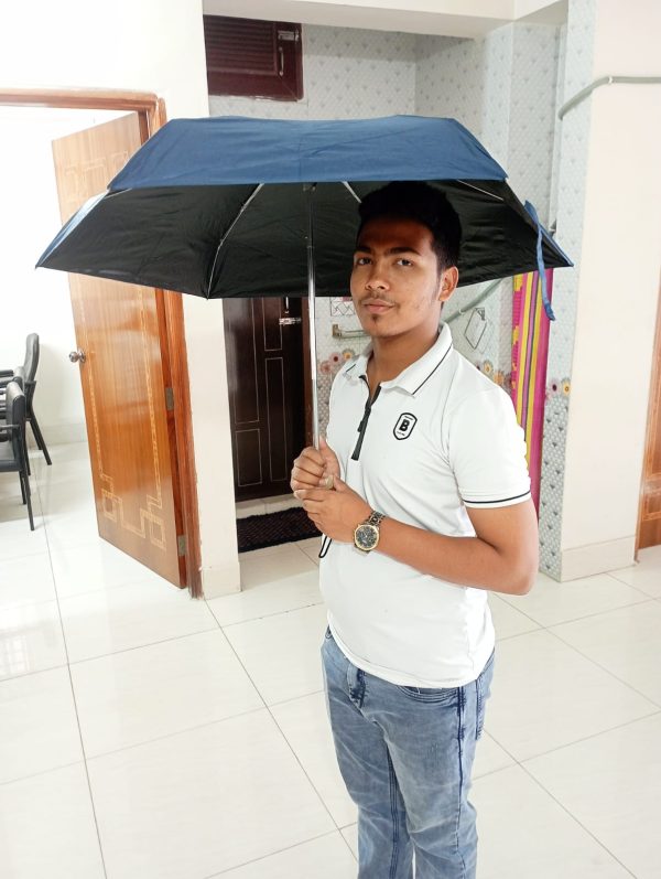 mini umbrella windproof anti uv protection 5folding umbrella portable travel rain women umbrella pocket children upf