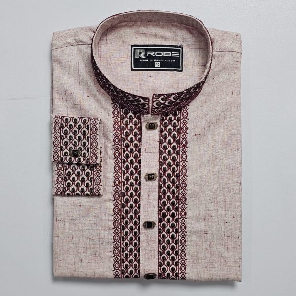 indian exclusive embroidery panjabi