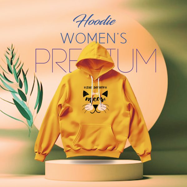 premium comfortable stylish ladies winter hoodie
