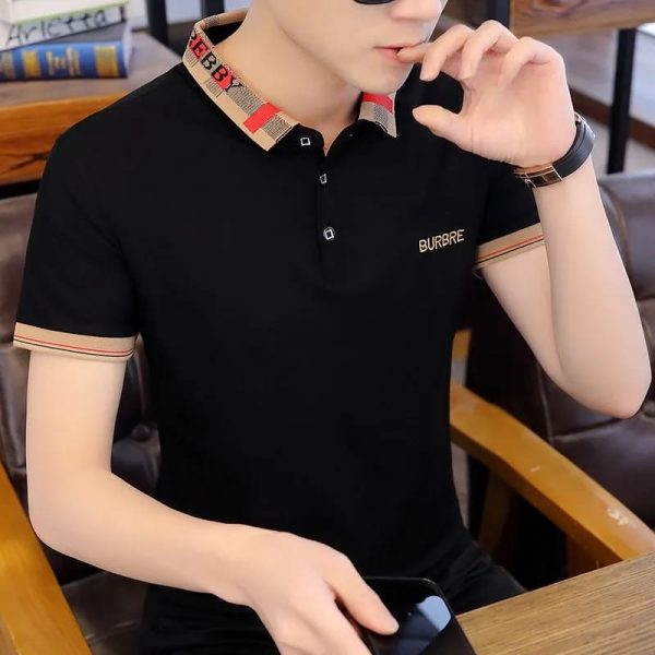 men's cotton polo shirt