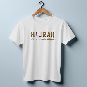jersey fabrics hijrah from darkness to the light t shirt