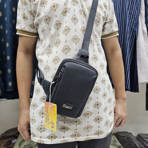 square men bags fashion solid color zipper canvas crossbody bag all match simple phone bag lady