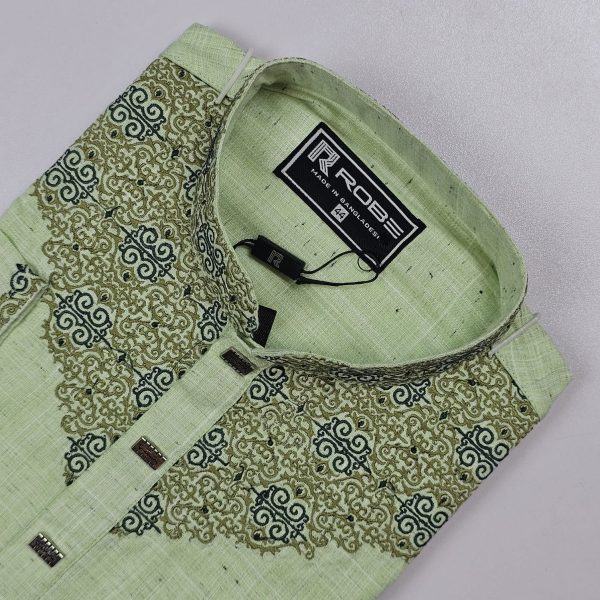 indian exclusive embroidery panjabi
