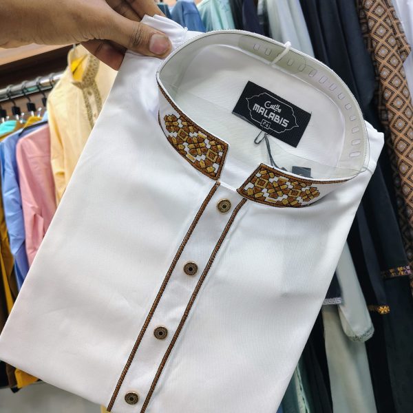 comfortable embroidered punjabi with premium box