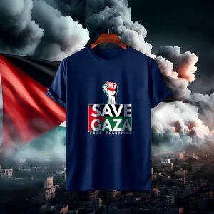 save gaza cotton t shirt
