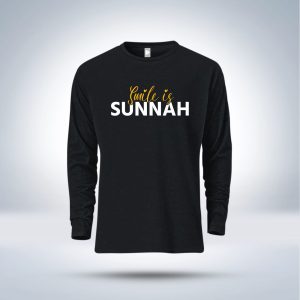 islamic calligraphy full sleeve t shirt for men