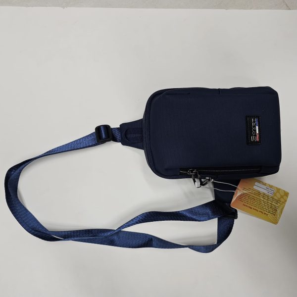 square men bags fashion solid color zipper canvas crossbody bag all match simple phone bag lady