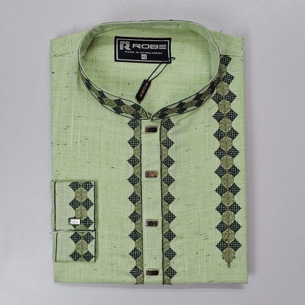 indian exclusive embroidery panjabi