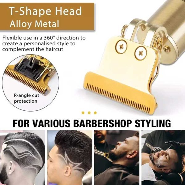 vintage t9 hair cutting machine hair trimmer recharge professional cordless hair trimmer