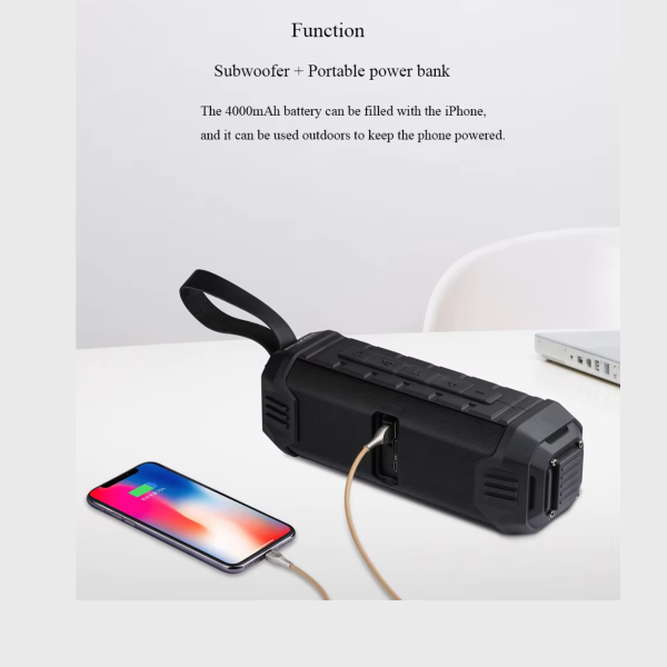 awei y280 portable bluetooth 5.0 speaker wireless soundbox