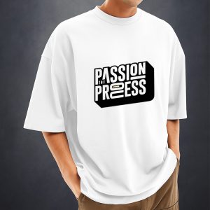 men's stylish drop shoulder (white)