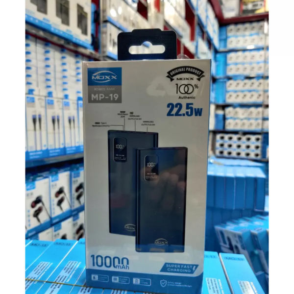 moxx mp 19 10000mah powerbank with dual usb ports