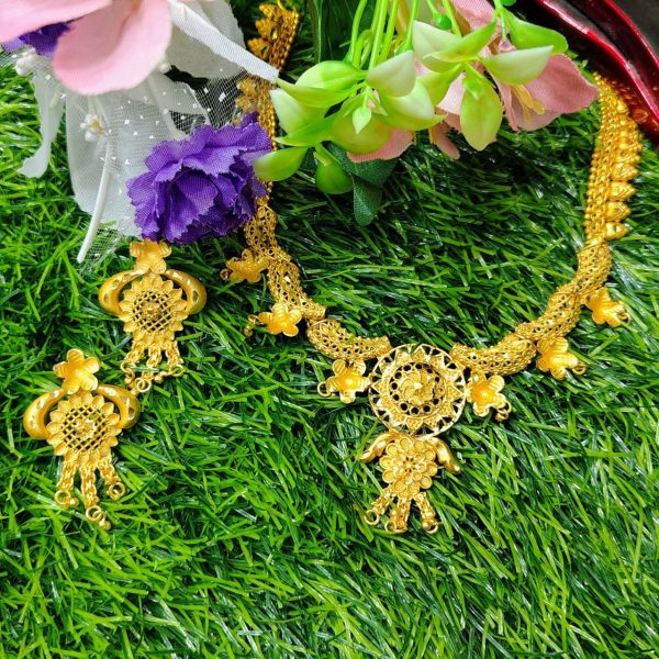 gold plated jewelry set