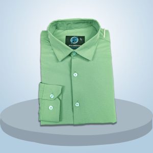 Premium China Micro Stig Shirt (Formal / Casual) (Light Green)
