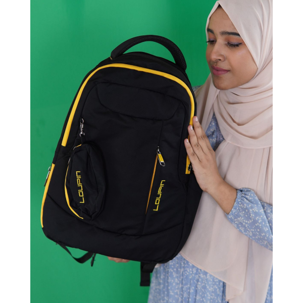 loupin backpack for men women ( black )