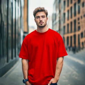 solid dropshoulder t shirt