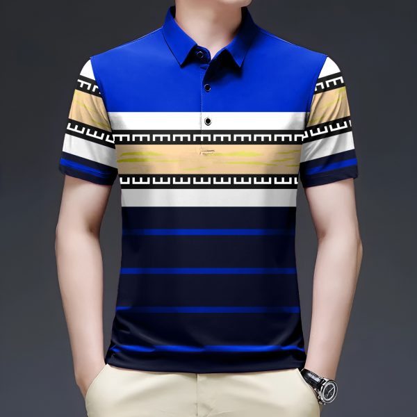 stylish half sleeve polo shirt