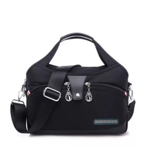 large capacity waterproof anti theft fashion (black)