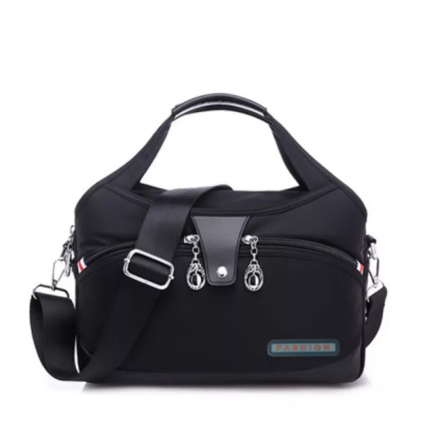 large capacity waterproof anti theft fashion (black)