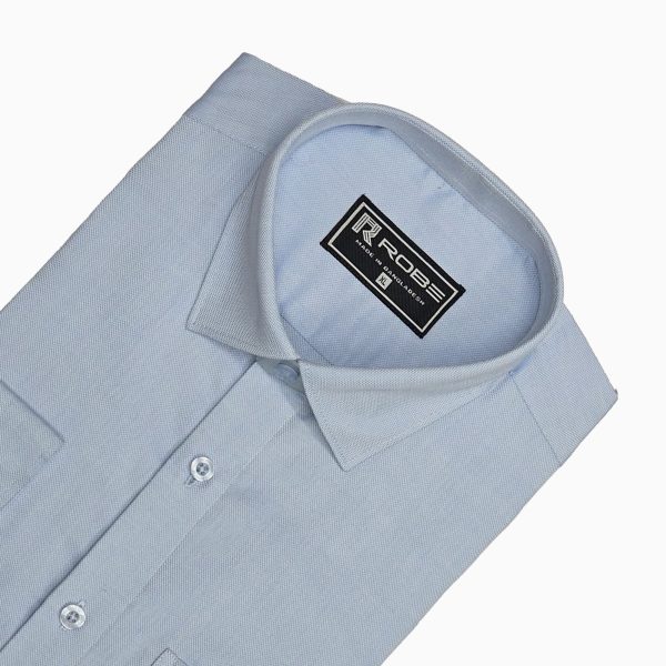 cotton exclusive formal shirt (sky)