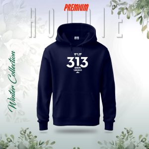 "badri sahaba" islamic hoodie (nevi blue)