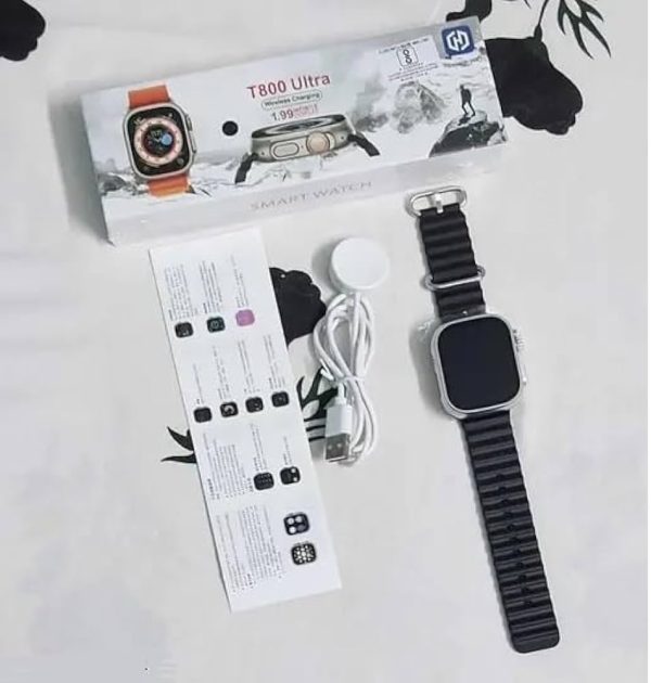 t800 ultra 1.99" full screen touch smart watch