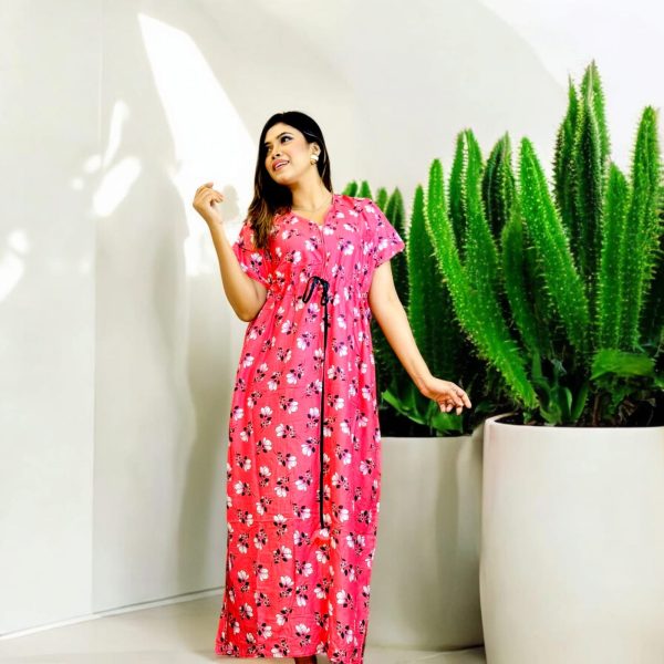 china linen kaftan maxi kaf105