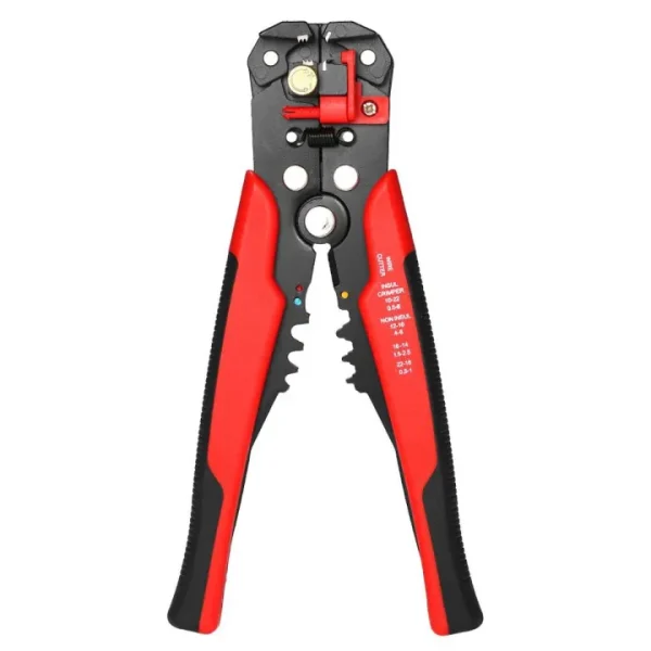 multi functiona cable wire stripper with cutter & crimper automatic wire stripping pliers crimping tool 10 24awg