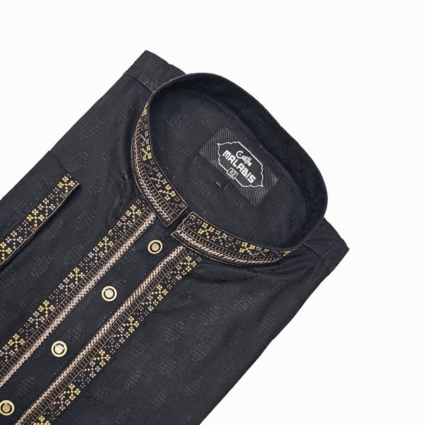 exclusive embroidery cotton panjabi with premium box