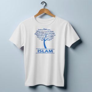jersey fabrics islam tree t shirt