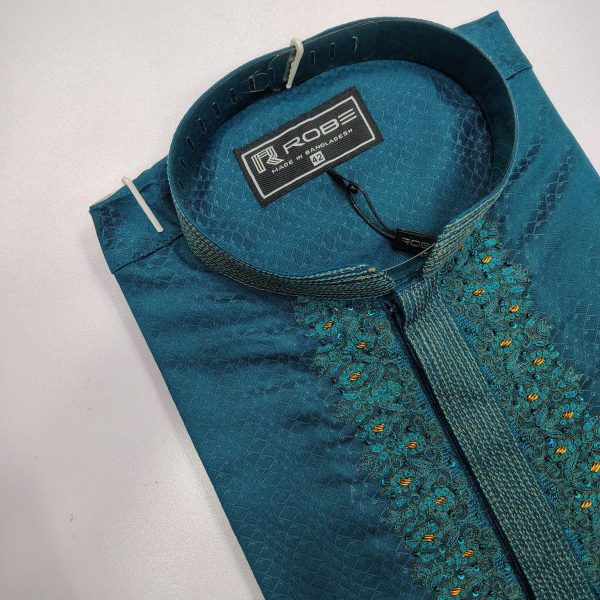 indian cotton gorgeous karchupi panjabi