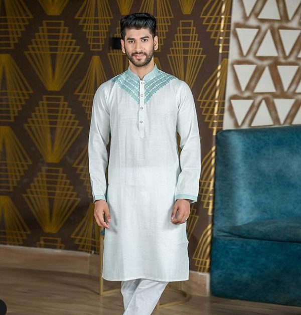 indian cotton febrics panjabi