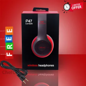 p47 wireless bluetooth headphone