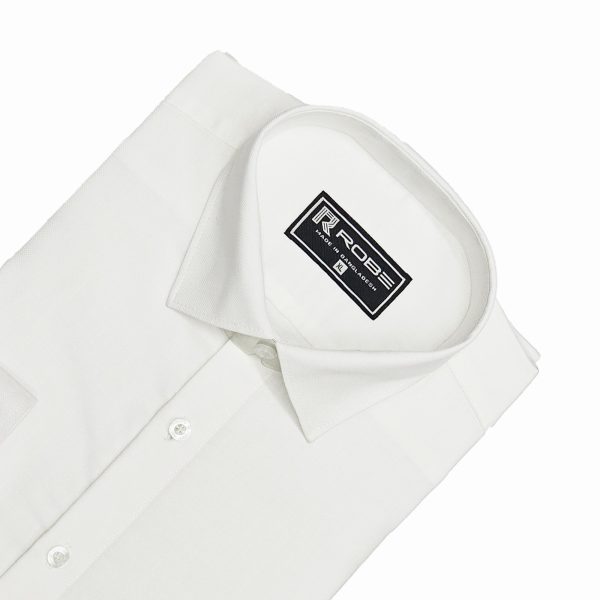 cotton exclusive formal shirt (cream)